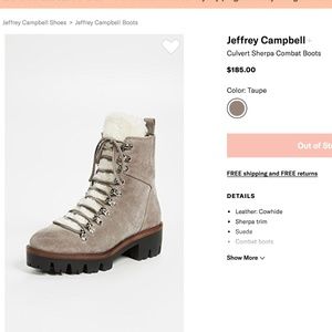 Jeffrey Campbell Winter Boots in Black